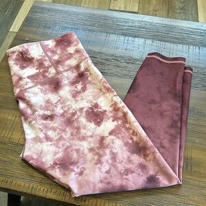 Athleta elation printed 7/8 tight size L